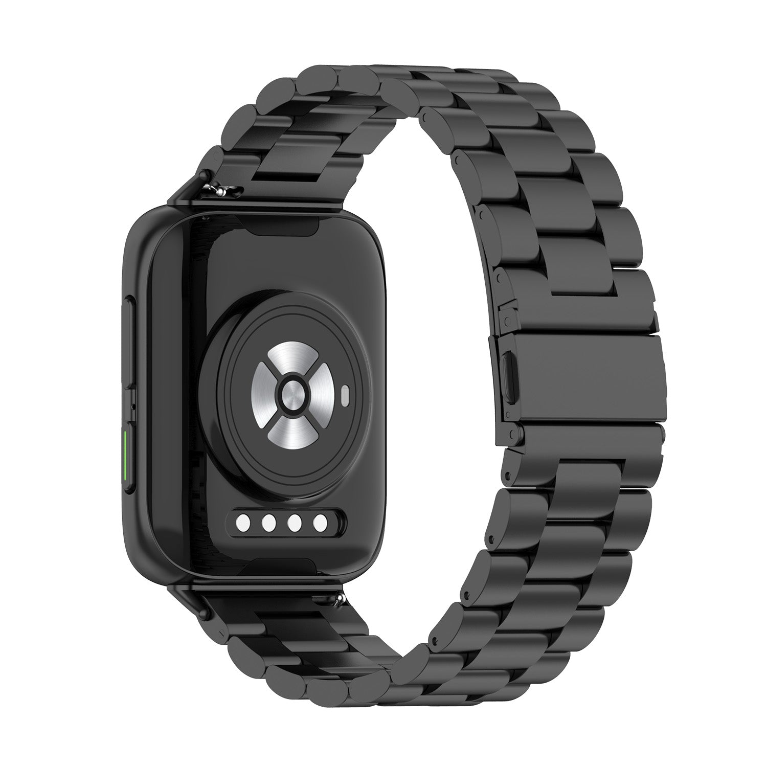 Three Beads Stainless Steel Smart Watch Band Strap for Oppo Watch 2 42mm Three Beads Stainless Steel Smart Watch Band Strap for Oppo Watch 2 42mm